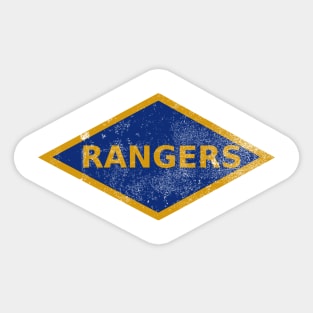 WW2 Ranger Patch (distressed) Sticker